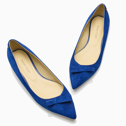 Natalie in Sapphire Suede