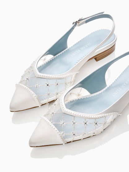 Stella in White Satin