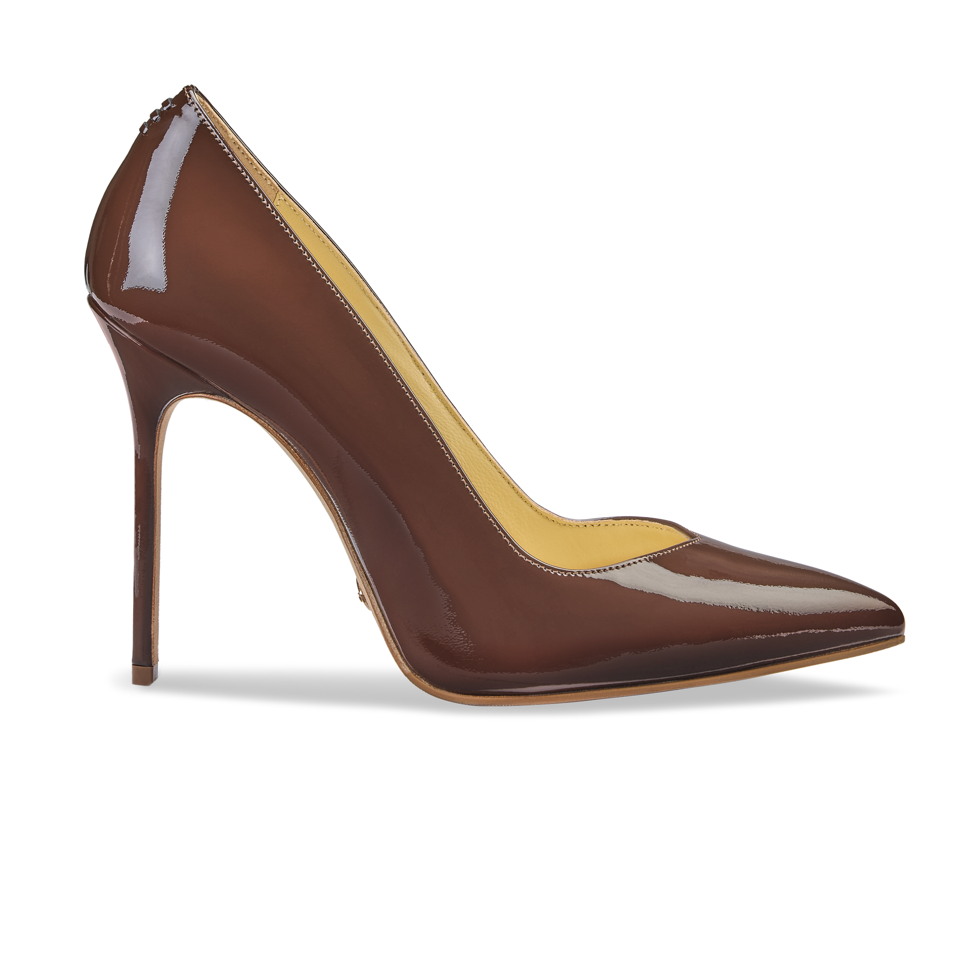 Perfect Pump 100 in Deep Mocha Patent