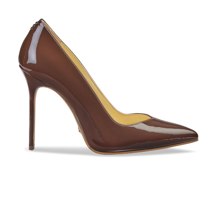 Perfect Pump 100 in Deep Mocha Patent