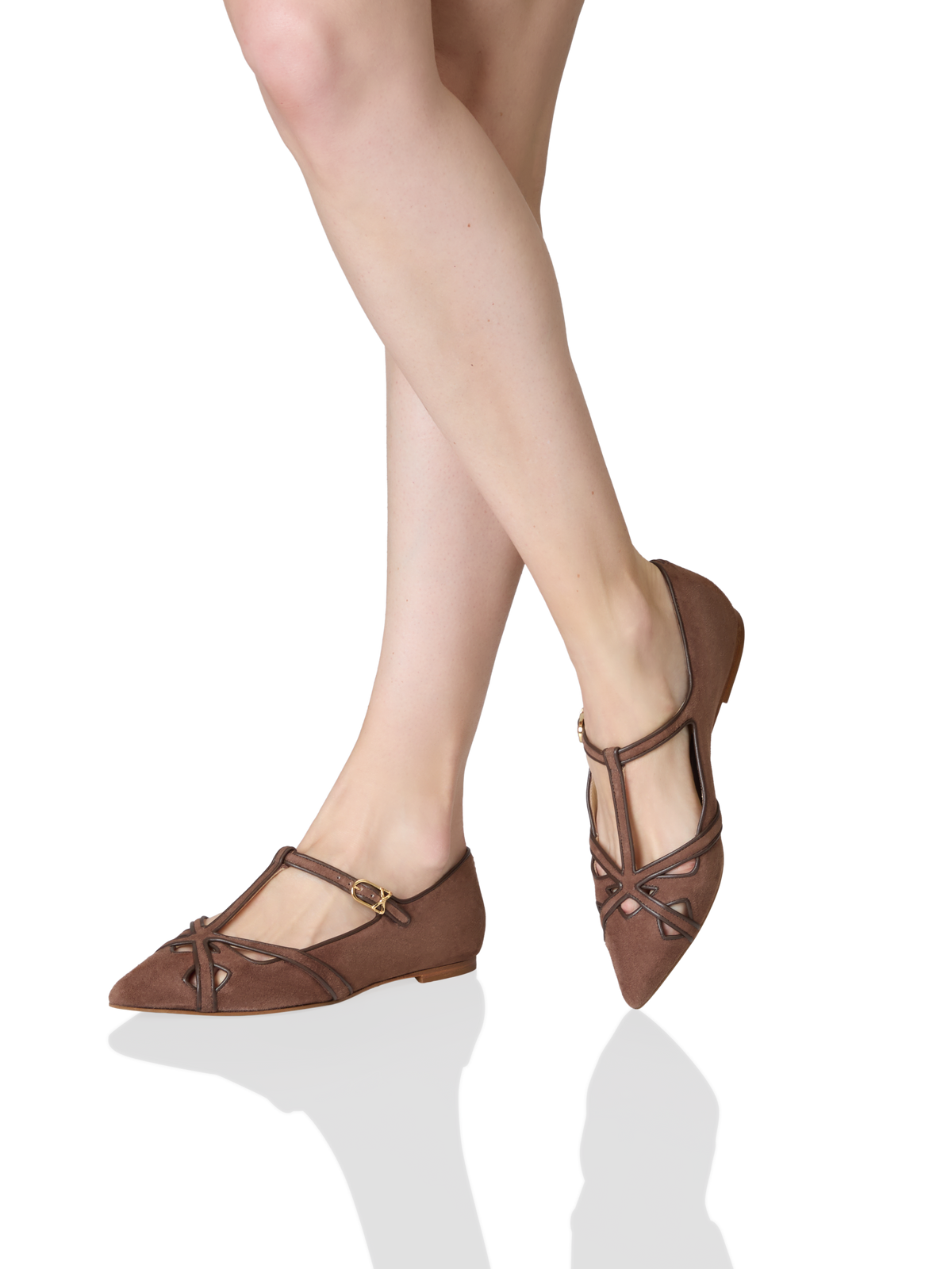 Perez in Espresso Suede