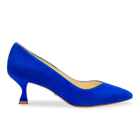 Perfect Kitten Pump 50 in Atlantic Suede