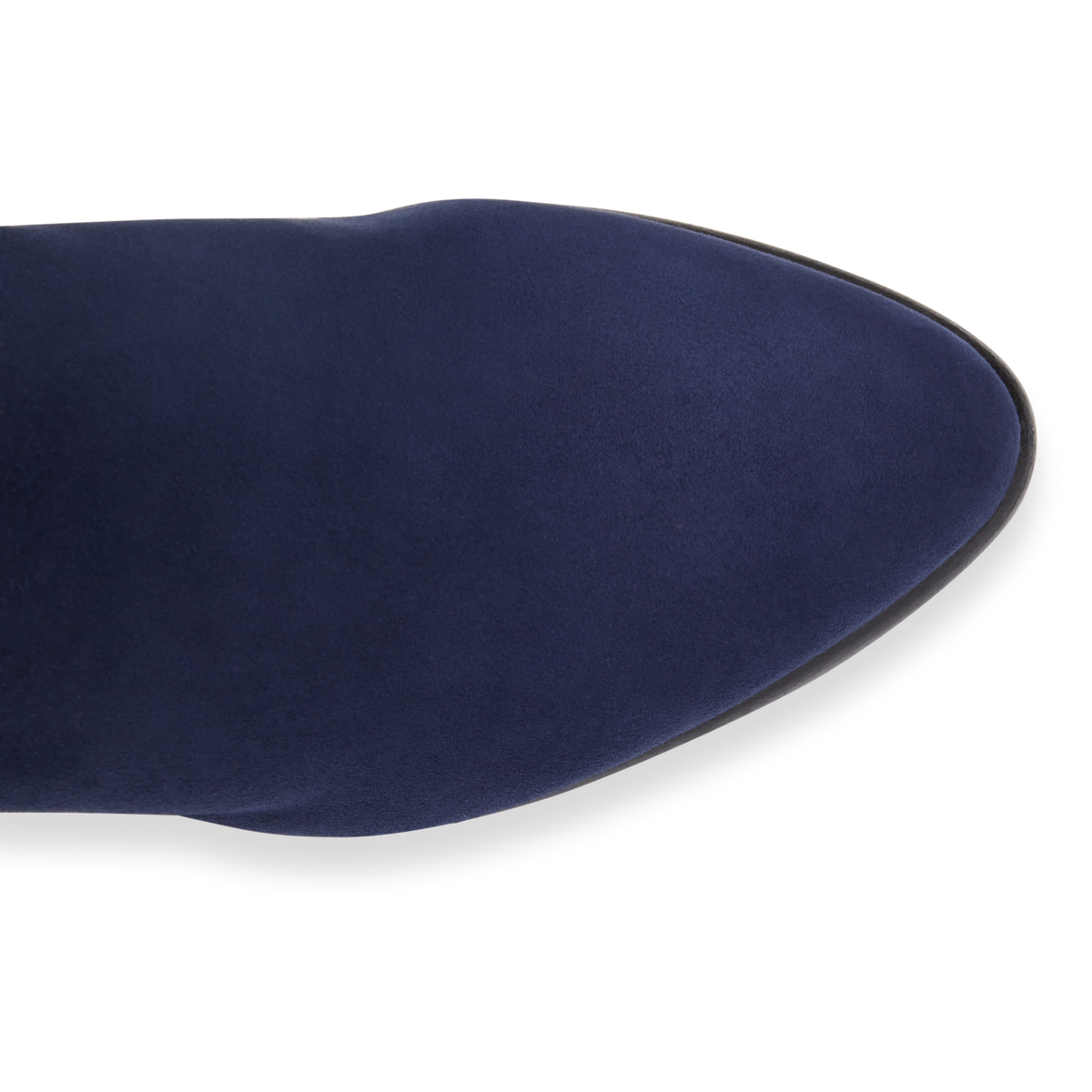Perfect Stretch Boot in Water-Resistant Navy Suede